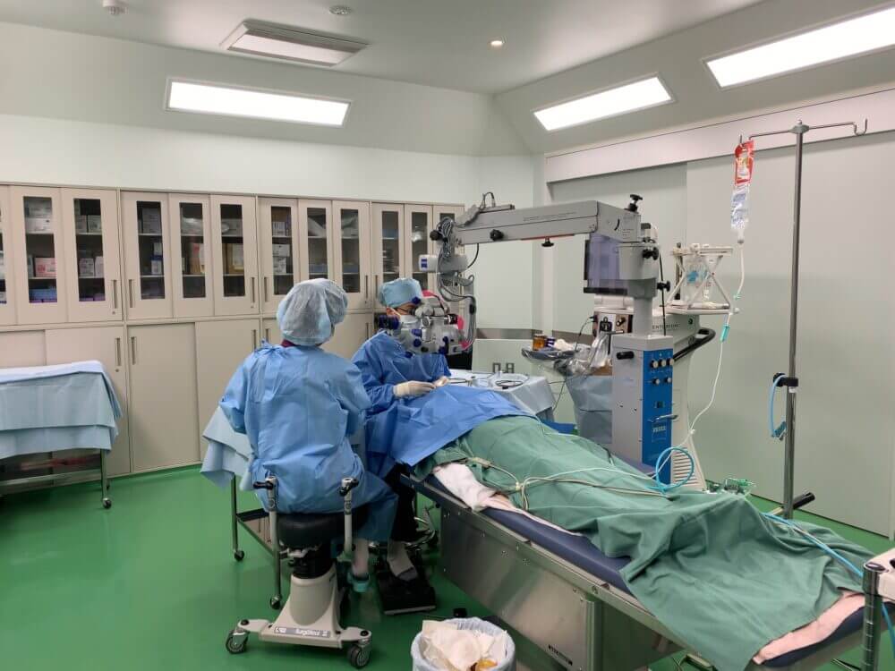 にった眼科では白内障日帰り手術を10000件以上行っています。